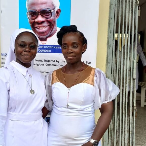 Sr. Elizabeth Nyamakye, SIJ, first profession of Vows