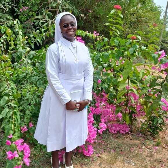 Sr. Elizabeth Nyamakye, SIJ, first profession of Vows