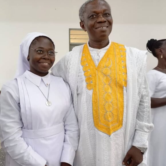 Sr. Elizabeth Nyamakye, SIJ, first profession of Vows