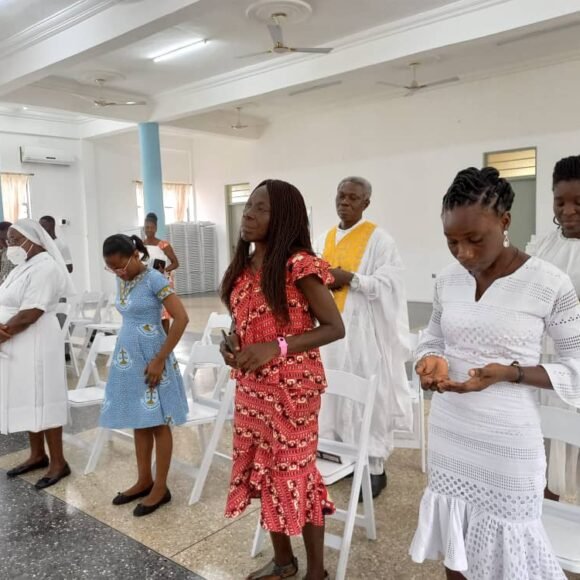 Sr. Elizabeth Nyamakye, SIJ, first profession of Vows