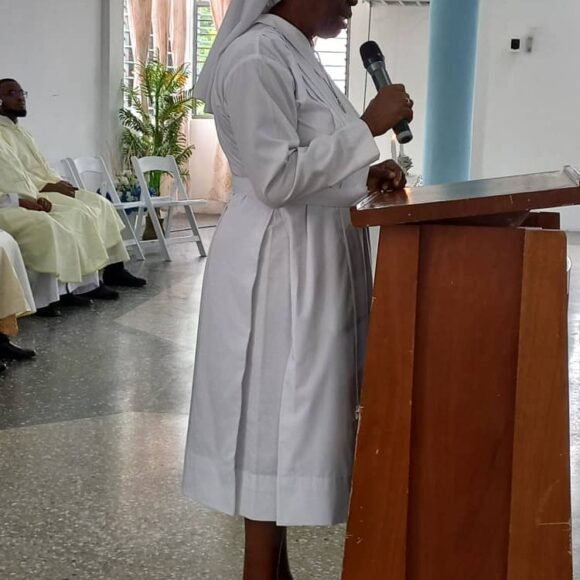 Sr. Elizabeth Nyamakye, SIJ, first profession of Vows