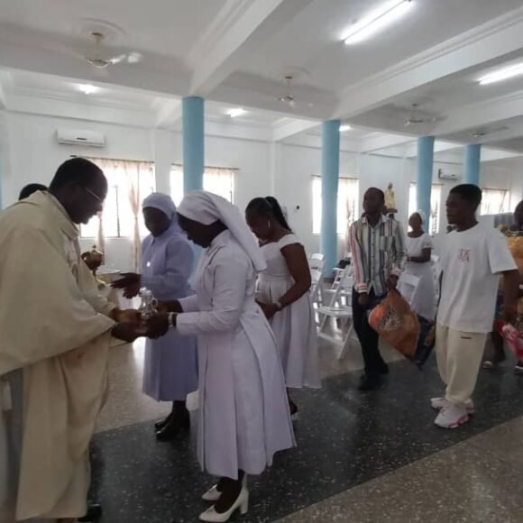 Sr. Elizabeth Nyamakye, SIJ, first profession of Vows