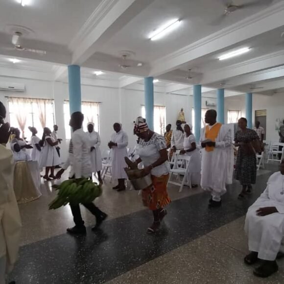 Sr. Elizabeth Nyamakye, SIJ, first profession of Vows