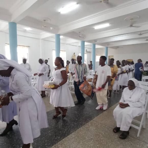 Sr. Elizabeth Nyamakye, SIJ, first profession of Vows