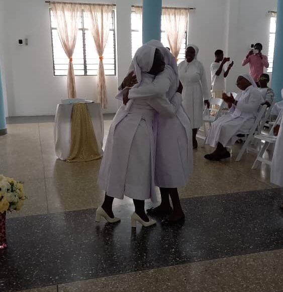 Sr. Elizabeth Nyamakye, SIJ, first profession of Vows