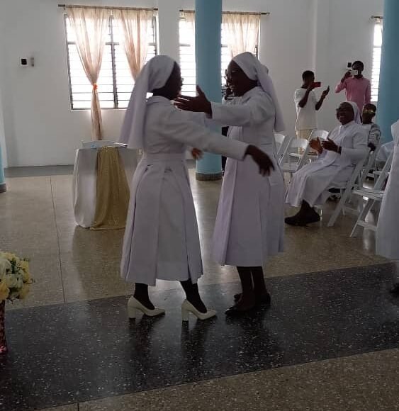 Sr. Elizabeth Nyamakye, SIJ, first profession of Vows