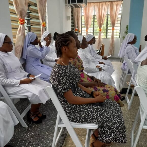 Sr. Elizabeth Nyamakye, SIJ, first profession of Vows