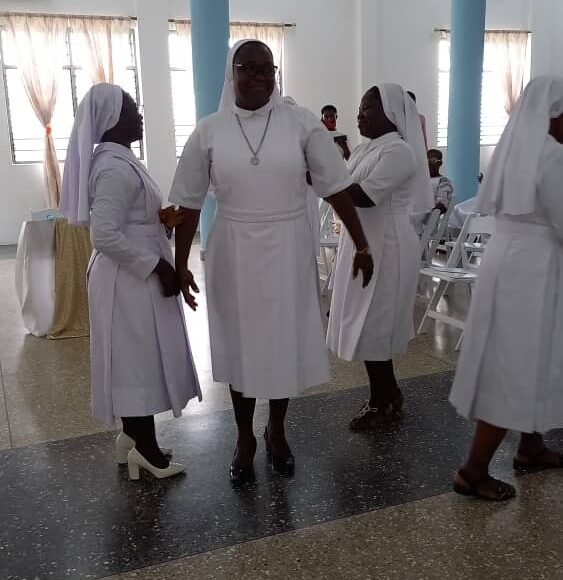 Sr. Elizabeth Nyamakye, SIJ, first profession of Vows